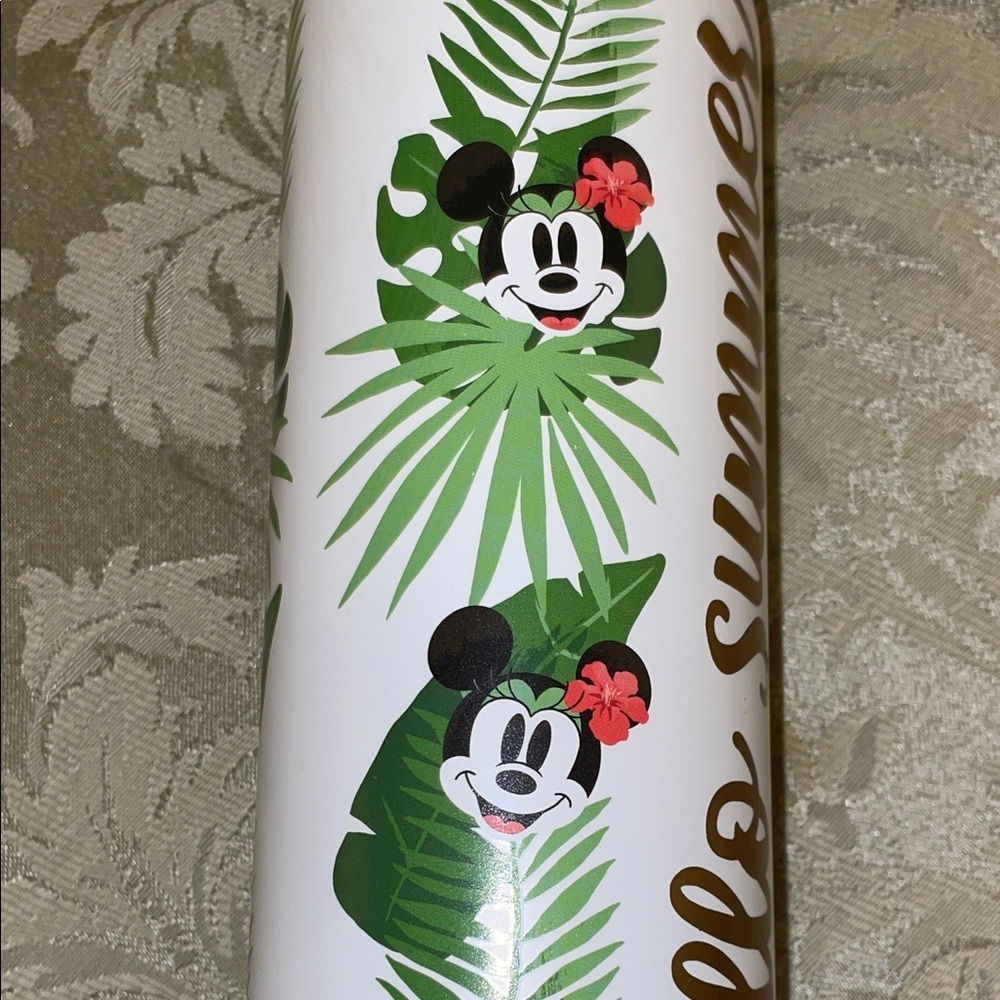 Disney Minnie Mouse Green and Gold Bottle - Picture 4 of 6